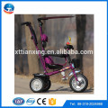 3 Em 1 bebê triciclo walker de luxo em três rodas com telhado canopy / triciclo bicicleta bebê para trike